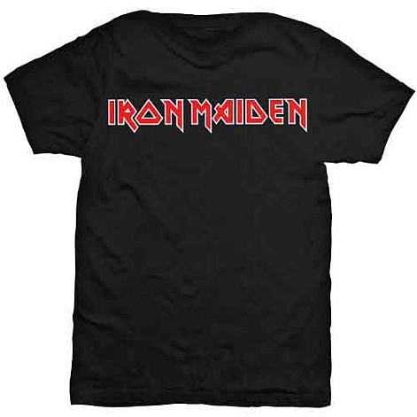 Iron Maiden tričko, Logo Black, pánske