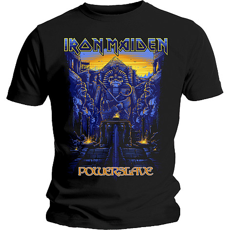 Iron Maiden tričko, Dark Ink Powerslaves, pánske