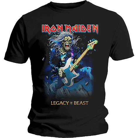 Iron Maiden tričko, Eddie On Bass, pánske