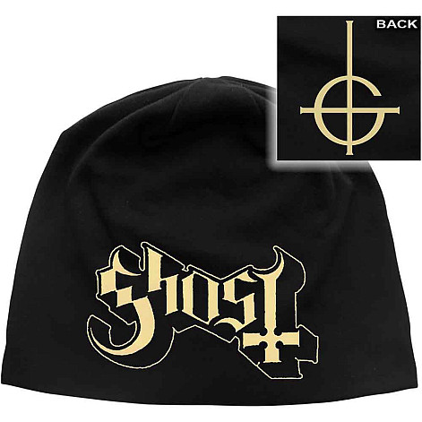 Ghost zimný bavlněný čiapka, Logo JD Print Black, unisex