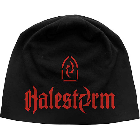 Halestorm zimný bavlněný čiapka, Logo JD Print Black, unisex