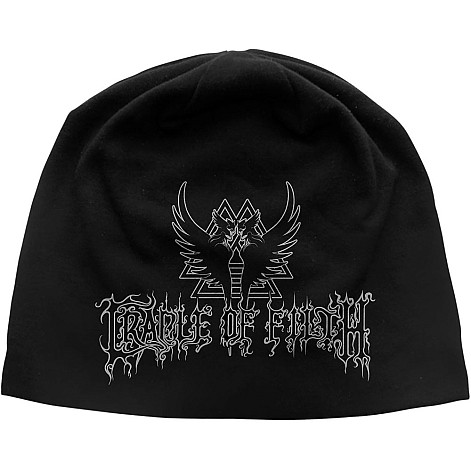 Cradle Of Filth zimný bavlněný čiapka, Valkyrie Sigil JD Print Black, unisex