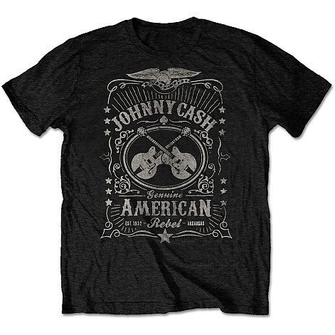 Johnny Cash tričko, American Rebel Distressed, pánske
