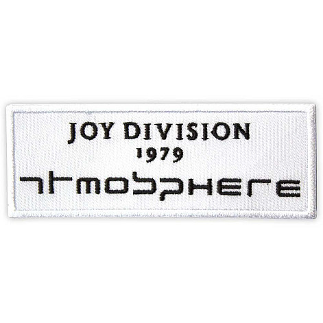 Joy Division tkaná nažehlovačka PES 100 x 36 mm, Atmosphere
