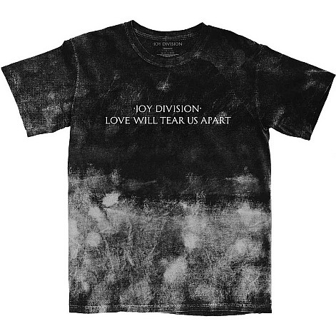 Joy Division tričko, Tear Us Apart Wash Black ver. 2, pánske