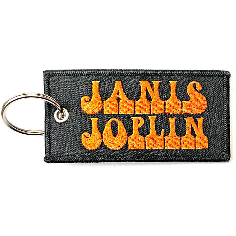 Janis Joplin kľúčenka, Logo Double Sided Patch