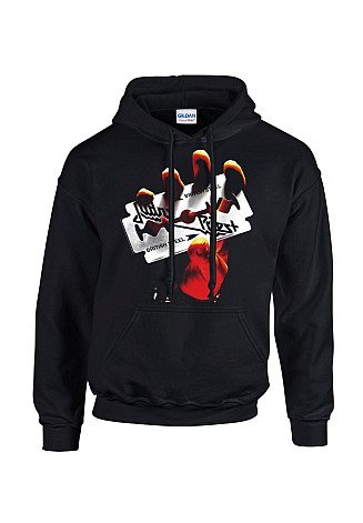 Judas Priest mikina, British Steel Black, pánska