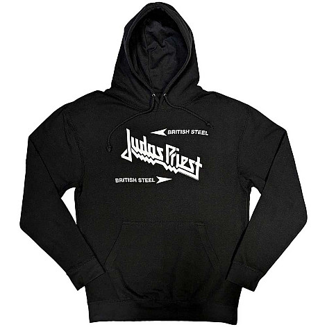 Judas Priest mikina, British Steel Logo Black, pánska