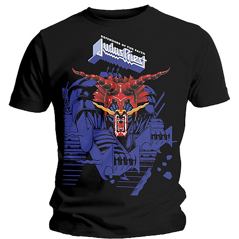 Judas Priest tričko, Defenders Blue, pánske