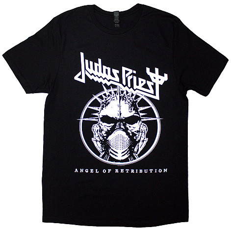Judas Priest tričko, Angel Of Retribution Headshot Black, pánske