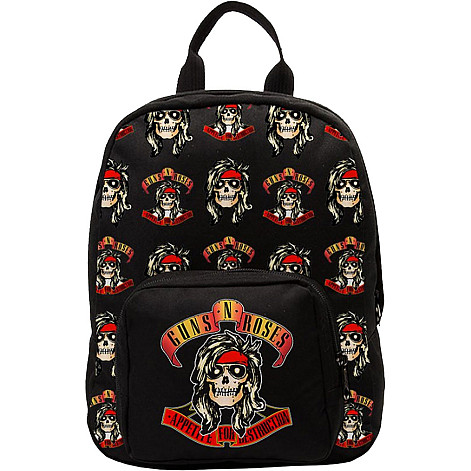 Guns N Roses mini batoh PES 30x24x9,5 cm, Appetite Black
