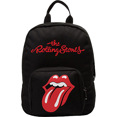 Rolling Stones mini batoh PES 30x24x9,5 cm, Classic Tongue Black