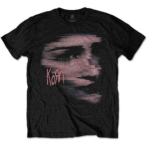 Korn tričko, Chopped Face Black, pánske