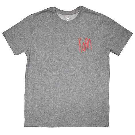 Korn tričko, Mini Red Logo Grey, pánske