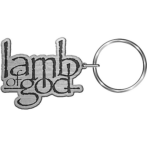 Lamb OF God kľúčenka, Logo Metal