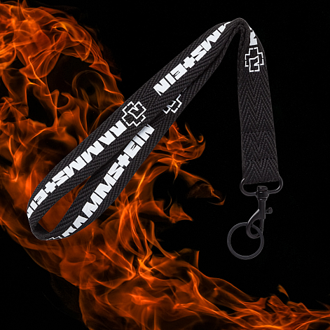 Rammstein kľúčenka PES, Ach So Schwer Black, unisex