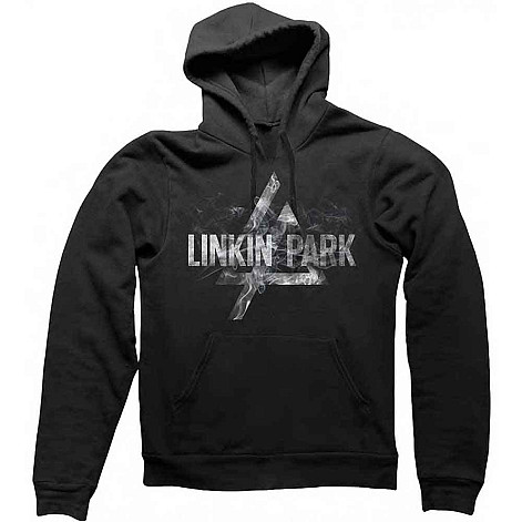 Linkin Park mikina, Smoke Logo Black, pánska