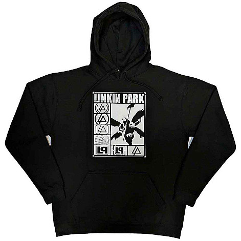 Linkin Park mikina, Logos Rectangle Black, pánska