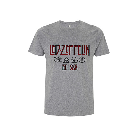 Led Zeppelin tričko, Symbols Est 68 Sports, pánske