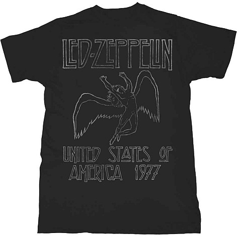 Led Zeppelin tričko, USA '77. Black, pánske