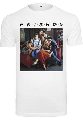 Friends tričko, Group Photo White, pánske