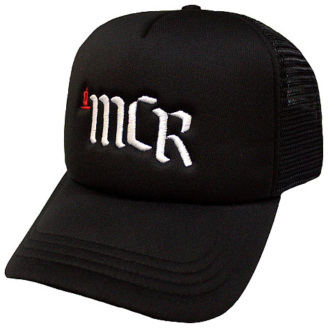 My Chemical Romance šiltovka, MCR Logo Mesh Black, unisex