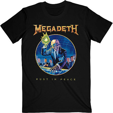 Megadeth tričko, RIP Anniversary Black, pánske