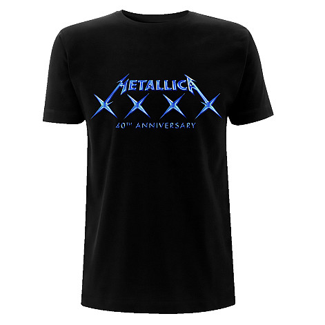Metallica tričko, 40 XXXX Black, pánske