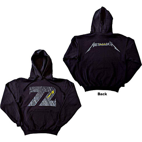Metallica mikina, 72 Seasons Charred Logo BP Black, pánska
