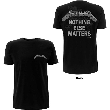 Metallica tričko, Nothing Else Matters BP Black, pánske