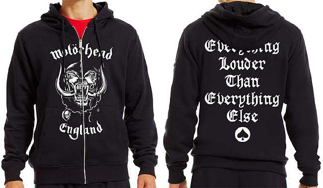 Motorhead mikina, England Zipped, pánska