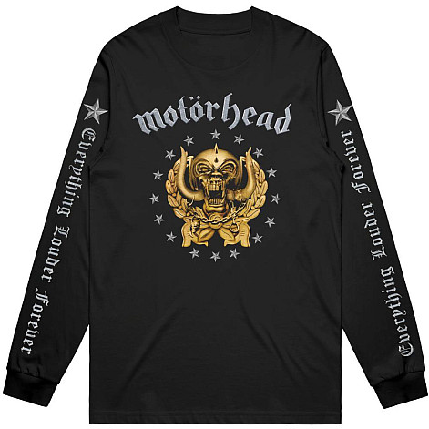Motorhead tričko dlhý rukáv, Everything Louder Forever Black, pánske