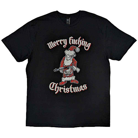 Motorhead tričko, Merry Effing Christmas Black, pánske