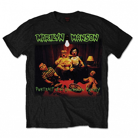 Marilyn Manson tričko, American Family, pánske