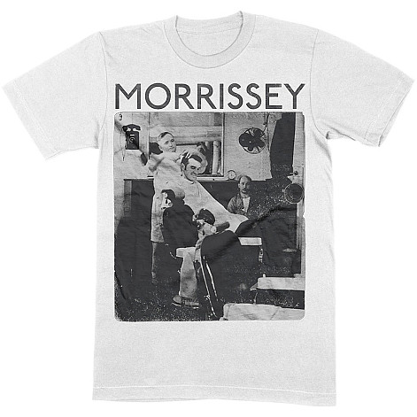 Morrissey tričko, Barber Shop White, pánske