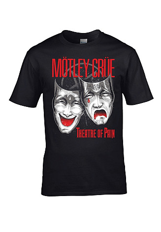 Motley Crue tričko, Theatre Of Pain Black, pánske