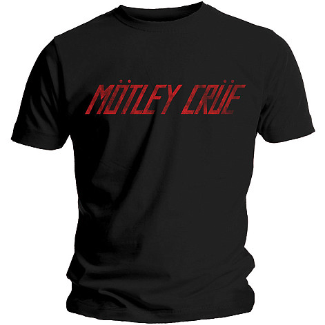Motley Crue tričko, Distressed Logo, pánske