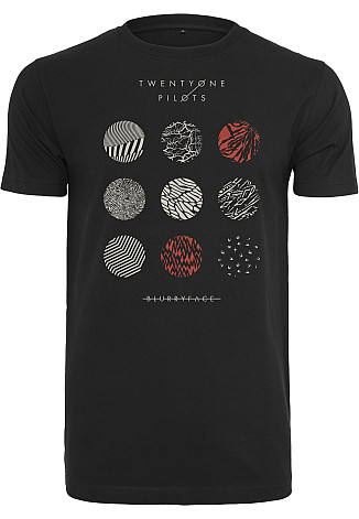 Twenty One Pilots tričko, Pattern Circles Black, pánske