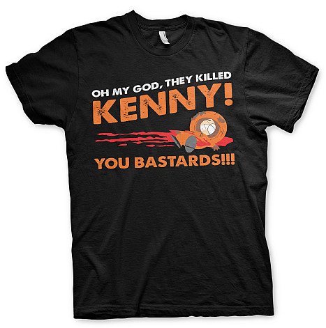 South Park tričko, The Killed Kenny Black, pánske