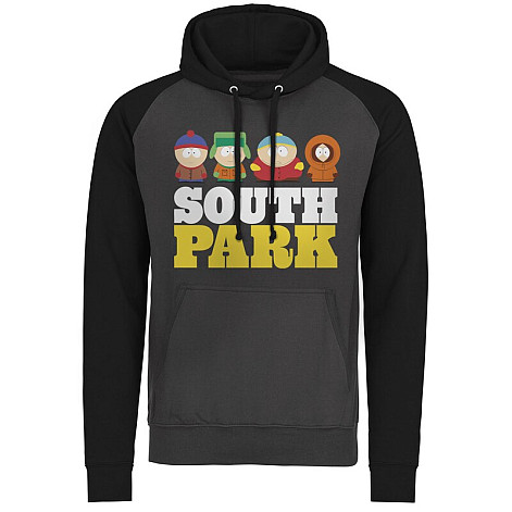 South Park mikina, South Park Baseball Dark Grey, pánska