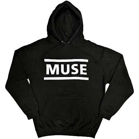 Muse mikina, White Logo Black, pánska
