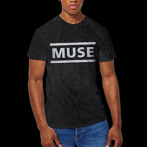 Muse tričko, Logo Wash Black, pánske