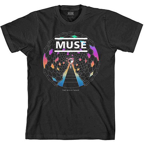 Muse tričko, Resistance Moon Black, pánske