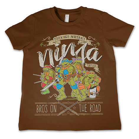 Želvy Ninja tričko, Bros On The Road, detské