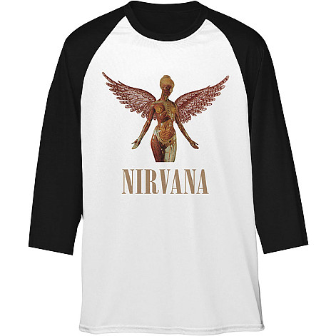 Nirvana tričko dlhý 3/4 rukáv, Triangle In Utero, pánske