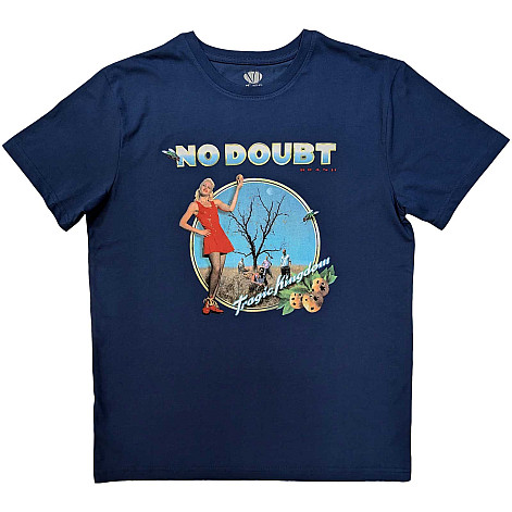 No Doubt tričko, Tragic Kingdom Denim Blue, pánske