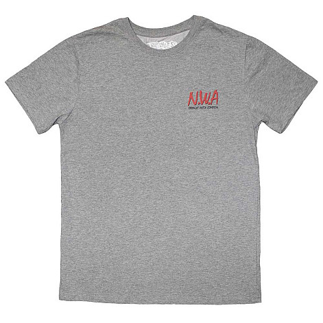 N.W.A tričko, Mini Logo Grey, pánske