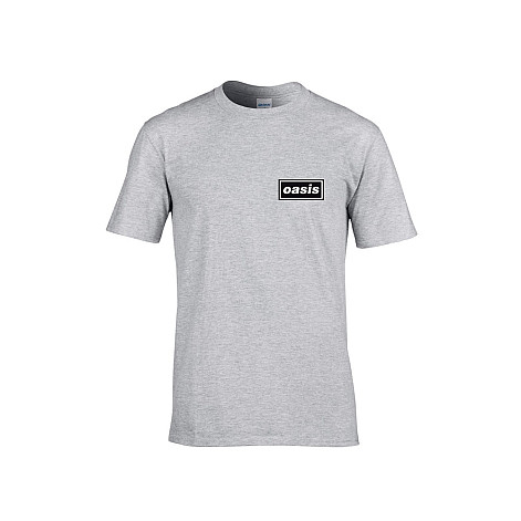 Oasis tričko, Definitely Maybe Promo BP Grey, pánske