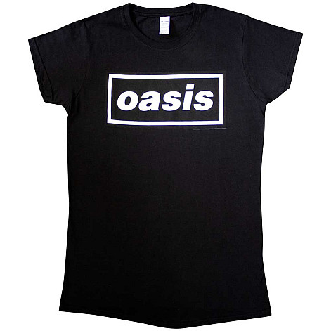 Oasis tričko, Decca Logo Black, dámske