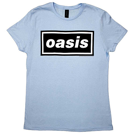 Oasis tričko, Decca Logo Light Blue, dámske
